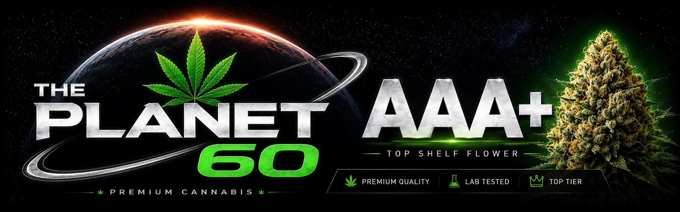 AAA+ Cannabis Flower โ Heavy hitters, proven strains ยท THC 30-32%